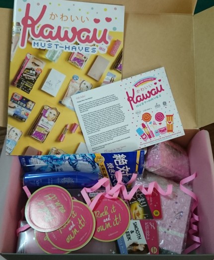 unboxing january-february kawaii must haves BDJ box exclusive